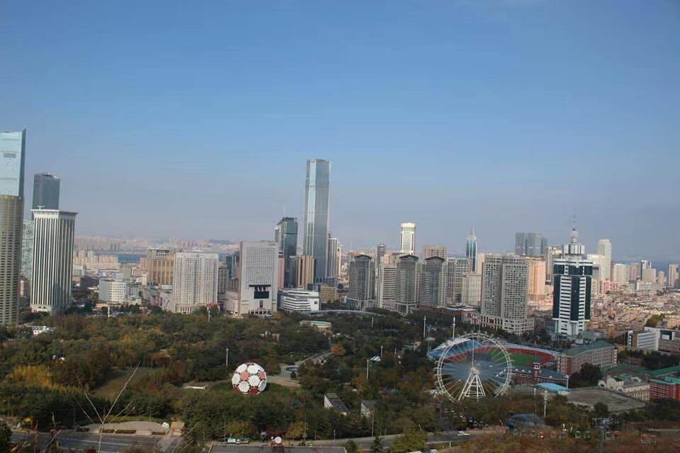 A cityscape of Dalian, China